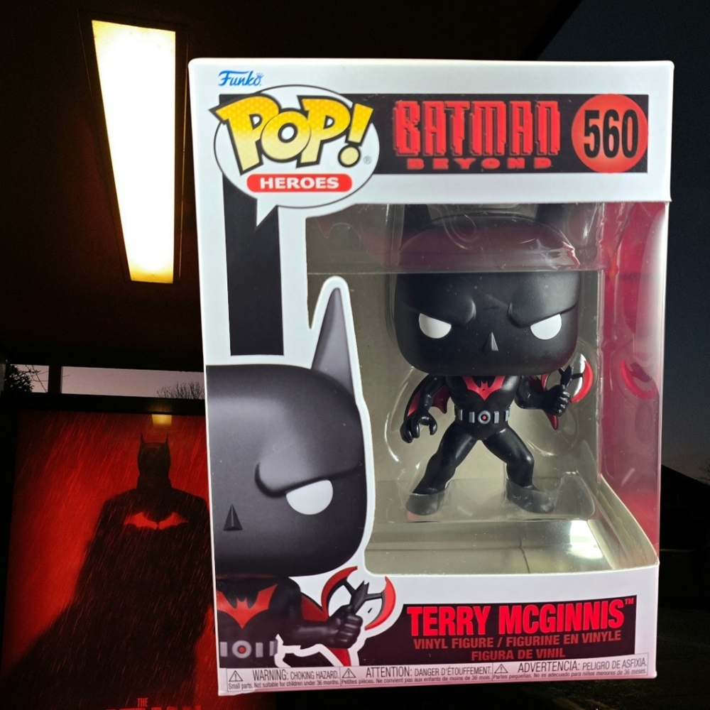 Funko Pop! Terry McGinnis Heroes Funko #560 (Nib) With Pop Protector
